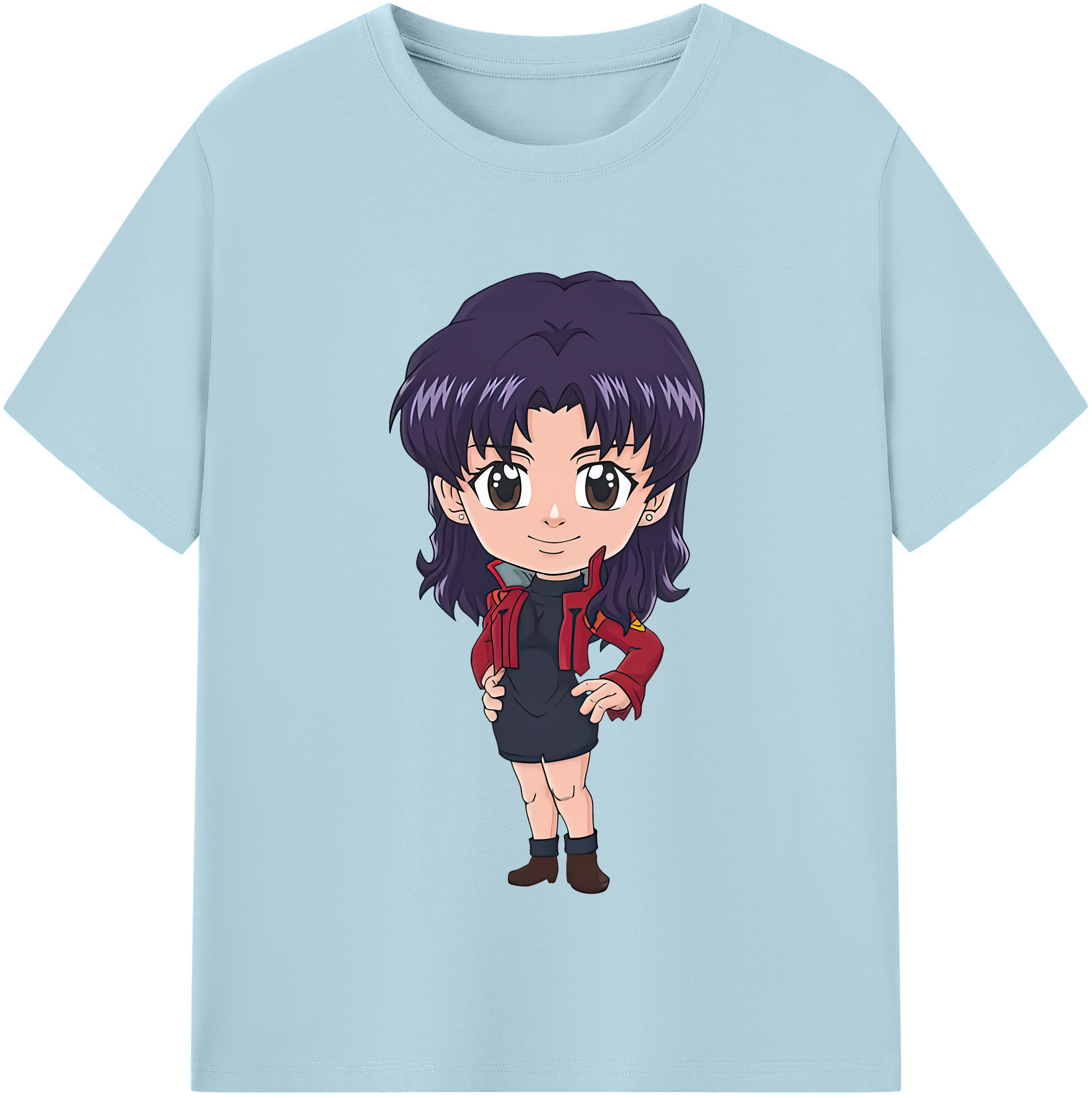 （画像用） EVA 新世紀エヴァンゲリオン 綿100％半袖Tシャツ（フロントプリント）